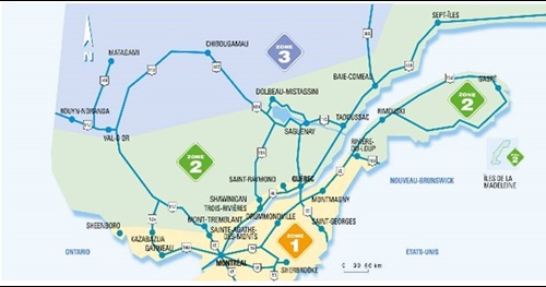 Spring Weight Restrictions map 2023